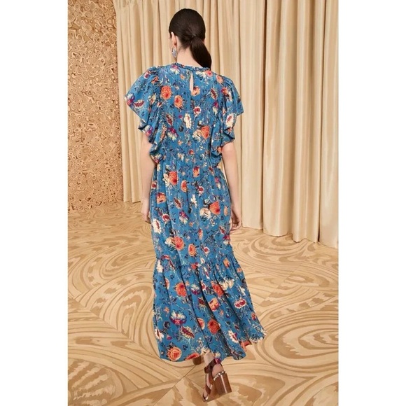 Ulla Johnson 100% Silk Ilaria Dress, $850 NWT, US 0, Pre-Fall 2024, 893 - Picture 5 of 12